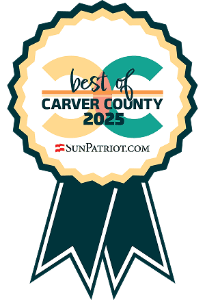Best of Carver County 2025 award badge